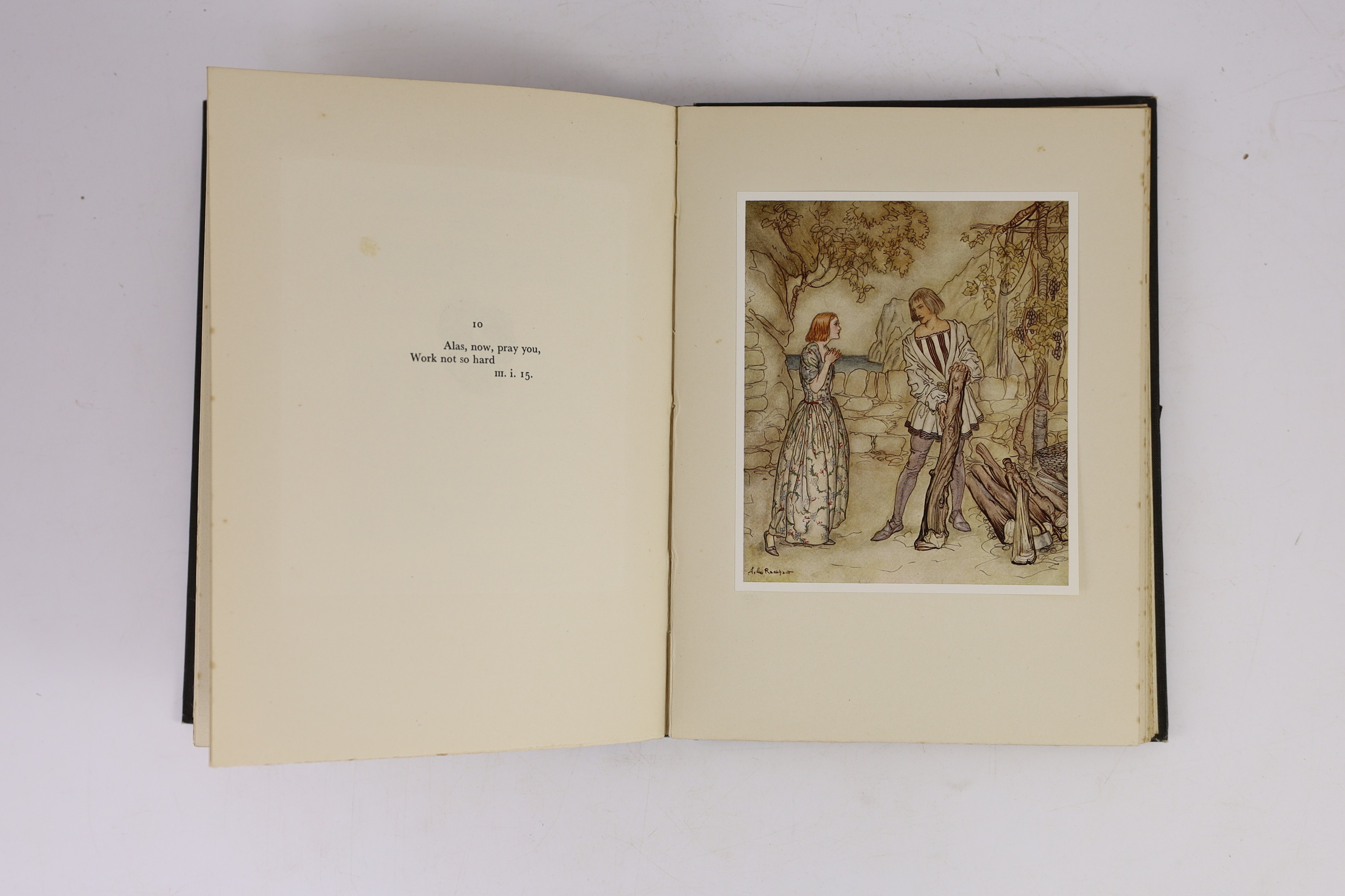 Potter, Beatrix - The Roly-Poly Pudding. First Edition. coloured pictorial title, full-page coloured and num. text illus.; publisher's red cloth with coloured illus. mounted on upper board within green rules, coloured pi